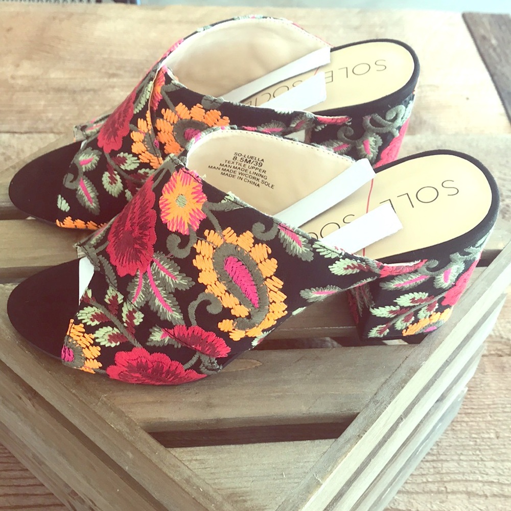 Sole Society So-Luella Mules